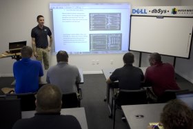 A dbSys training session
